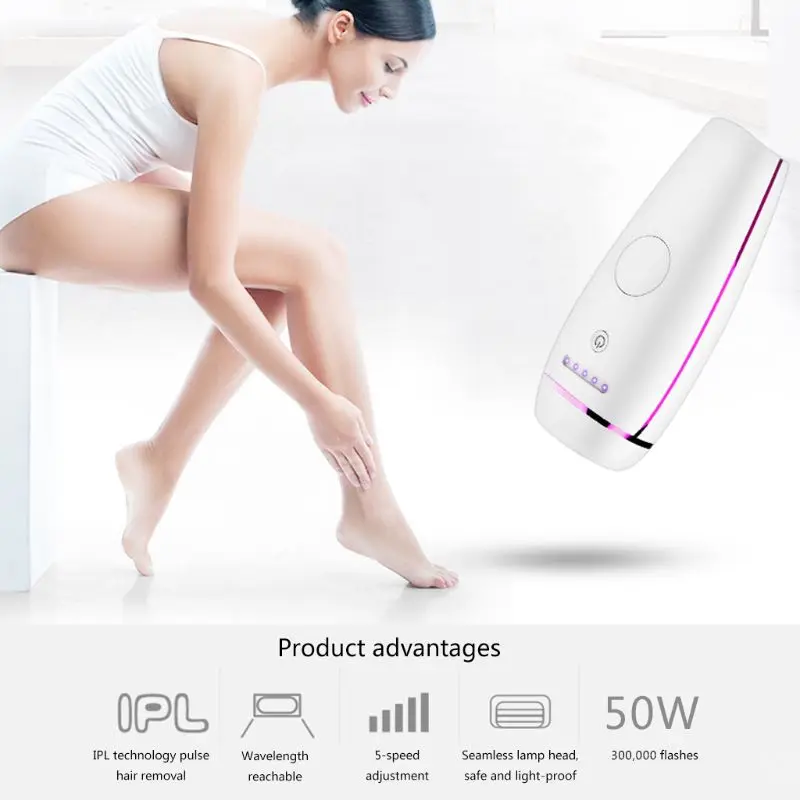 300000 flash professional permanent IPL epilator laser hair removal electric photo women painless threading hair remover machine
300000 flash professional permanent IPL epilator laser hair removal electric photo women painless threading hair remover machine