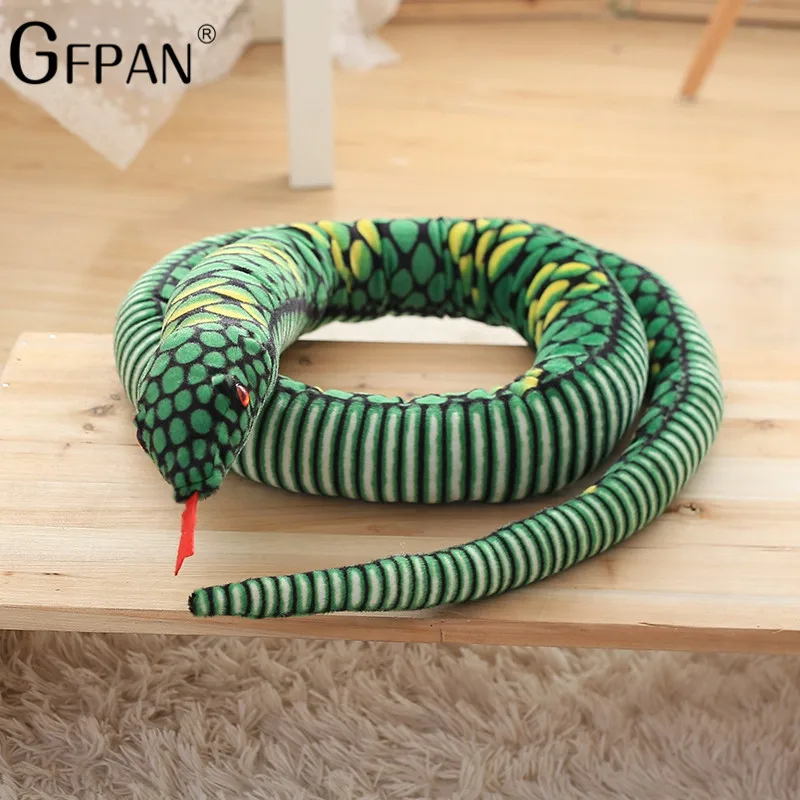 1pc 2.8M Simulation Soft Plush toys Giant Snake animals python Cloth Toy Stuffed Dolls Bithday Christmas Gifts For baby Kids
1pc 2.8M Simulation Soft Plush toys Giant Snake animals python Cloth Toy Stuffed Dolls Bithday Christmas Gifts For baby Kids