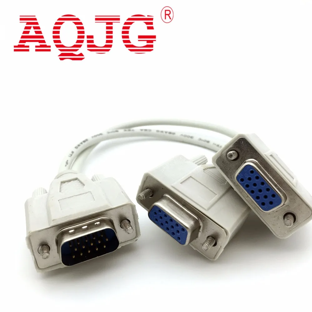 vga Male to 2 Female Serial Rs232 Splitter Cable VGA Male to 2 Female 2 in One Cable for Cash Register Displays VGA15 PIN AQJG
vga Male to 2 Female Serial Rs232 Splitter Cable VGA Male to 2 Female 2 in One Cable for Cash Register Displays VGA15 PIN AQJG