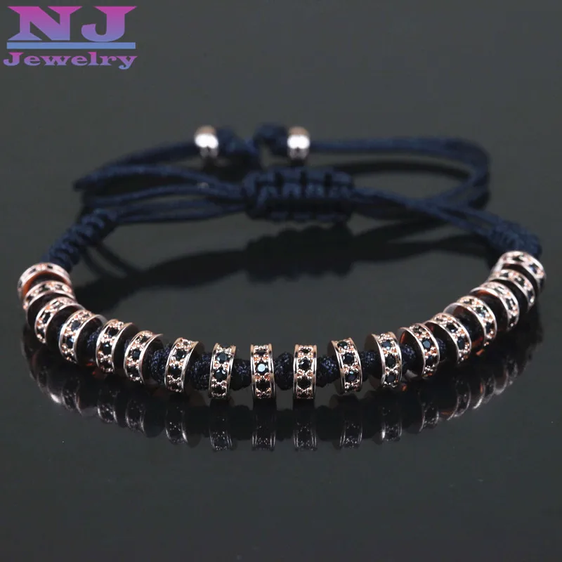 2015 New Brand Anil Arjandas Men Bracelets,Rose Gold Micro Pave Black CZ Stoppers Beads Briading Macrame Bracelet,Jewelry Gift
2015 New Brand Anil Arjandas Men Bracelets,Rose Gold Micro Pave Black CZ Stoppers Beads Briading Macrame Bracelet,Jewelry Gift