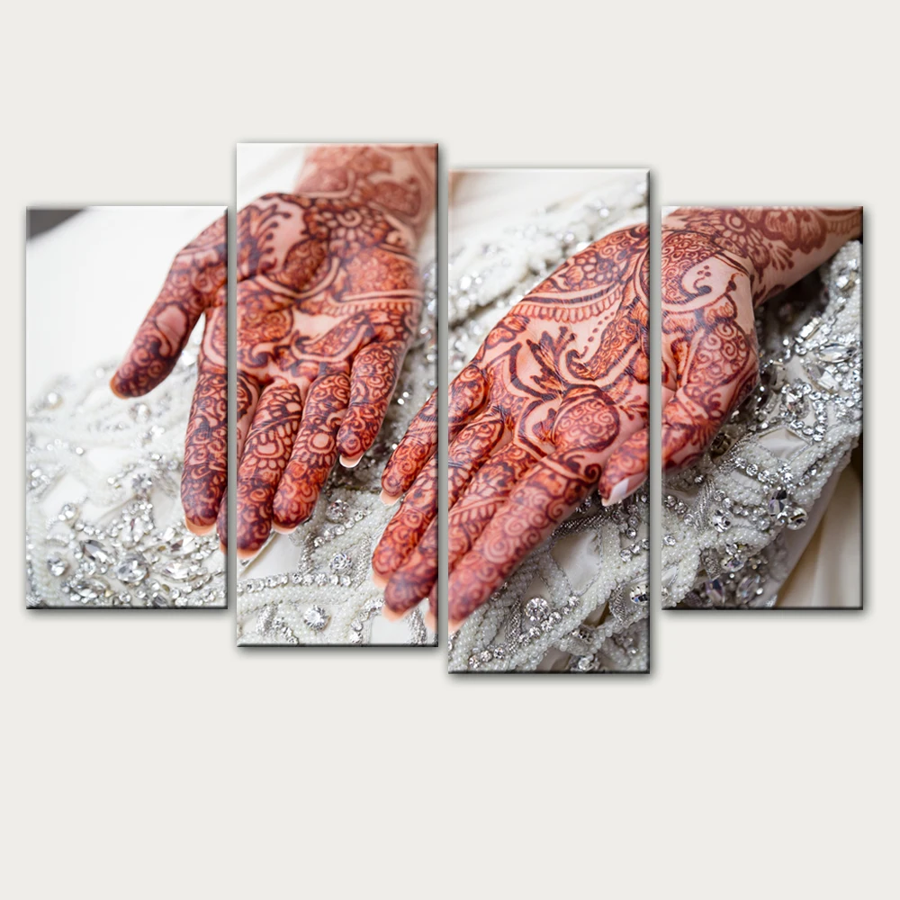 4 Panels Palm Tattoo Wall Art Canvas Paintings Home Wall Decorative Canvas Prints Modern Modular Pictures For living Room Cuadro
4 Panels Palm Tattoo Wall Art Canvas Paintings Home Wall Decorative Canvas Prints Modern Modular Pictures For living Room Cuadro