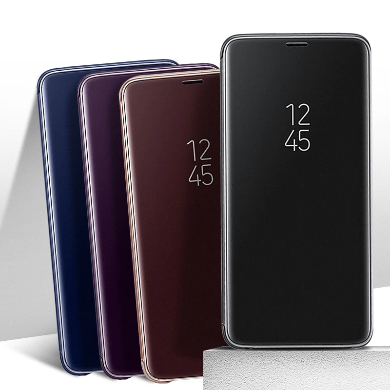 Smart Chip Mirror Case For Samsung S8 S9 S10 Plus Note 8 9 Clear View Flip Leather Cover For Samsung Note 9 8 S8 Plus S7 S6 Edge
Smart Chip Mirror Case For Samsung S8 S9 S10 Plus Note 8 9 Clear View Flip Leather Cover For Samsung Note 9 8 S8 Plus S7 S6 Edge