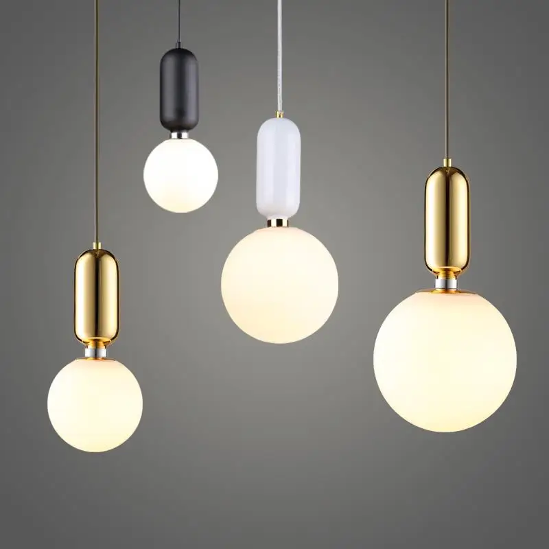 Nordic Simple Bedroom Modern Glass Pendent Lamps Bedside glass Lamp Home Decoration pendent Lights E27 Lampholder Lighting
Nordic Simple Bedroom Modern Glass Pendent Lamps Bedside glass Lamp Home Decoration pendent Lights E27 Lampholder Lighting
