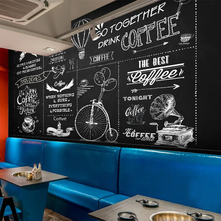 3D photo wallpaper Blackboard personalized hand mural Cafe fast food restaurant leisure bar milk tea shop wallpaper mural
3D photo wallpaper Blackboard personalized hand mural Cafe fast food restaurant leisure bar milk tea shop wallpaper mural