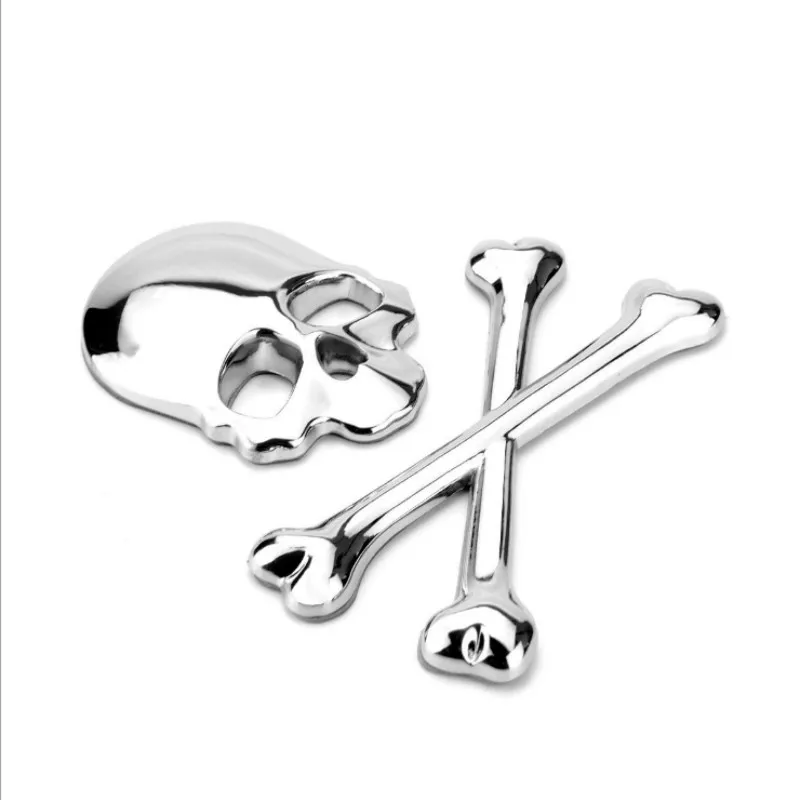 MR TEA Car Sticker 3D Skull Metal/ABS Skeleton Crossbones Label Skull Emblem Badge Car Styling Motorcycle Decor accessories
MR TEA Car Sticker 3D Skull Metal/ABS Skeleton Crossbones Label Skull Emblem Badge Car Styling Motorcycle Decor accessories