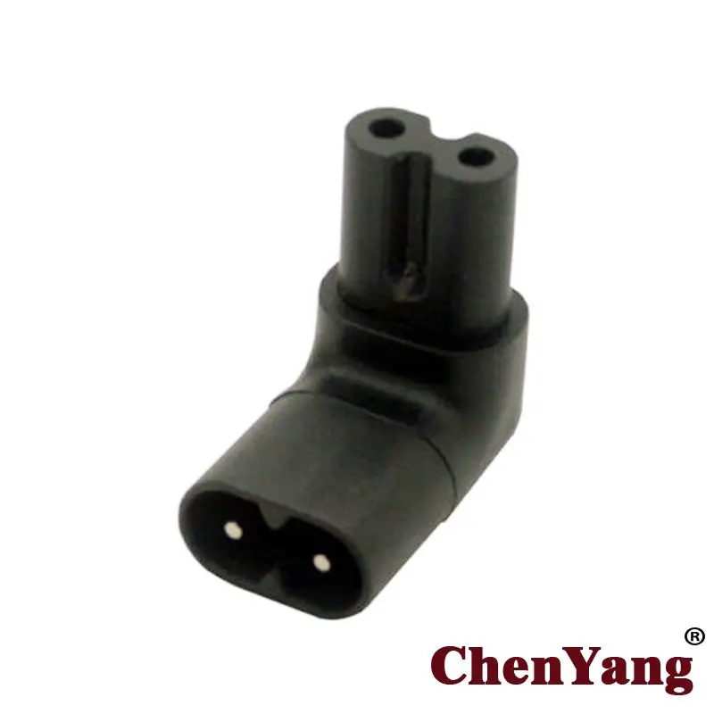Chenyang C8 90 Degree Up Down Angled Right Angle AC to Figure 8 IEC 320 C7 Power Adapter
Chenyang C8 90 Degree Up Down Angled Right Angle AC to Figure 8 IEC 320 C7 Power Adapter