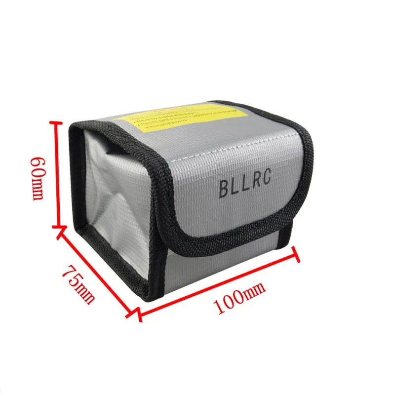 Lithium Battery Explosion-Proof Bag Fire Retardant Safety Bag Protection Bag High Temperature Storage Box 100X75X60mm
Lithium Battery Explosion-Proof Bag Fire Retardant Safety Bag Protection Bag High Temperature Storage Box 100X75X60mm