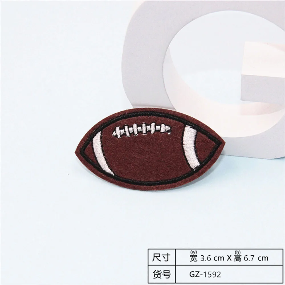 Fabric Embroidered Bear Football Cartoon Patch Clothes Stickers Bag Sew Iron On Applique DIY Apparel Sewing Clothing Accessories
Fabric Embroidered Bear Football Cartoon Patch Clothes Stickers Bag Sew Iron On Applique DIY Apparel Sewing Clothing Accessories