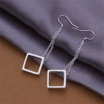 NewFree Доставка серебра 925 пробы ювелирные серьги серебряные Оптовая E336|earrings