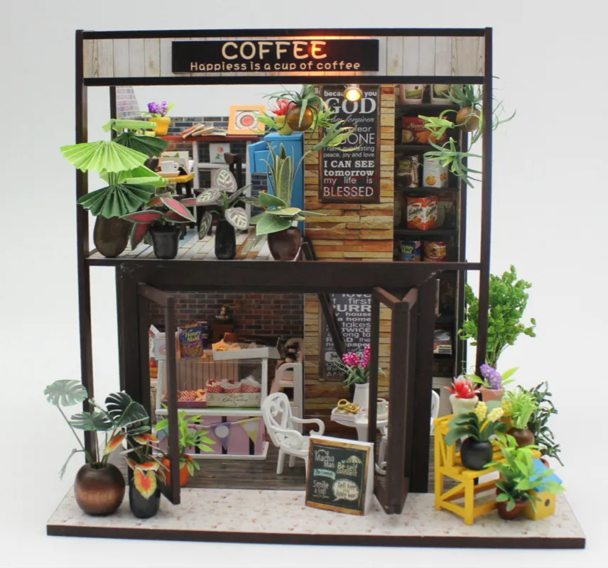 DIY cottage assemble model wholesale time travel Cafe without dustproof cover birthday gift
DIY cottage assemble model wholesale time travel Cafe without dustproof cover birthday gift