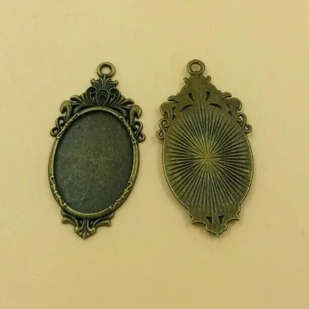 Cameo Setting Tray 18*25mm Cabochon Blank Setting Tray Zinc Alloy Pendant Diy Pendant 10PCS/bag (T071) 2015 New Free Shipping
Cameo Setting Tray 18*25mm Cabochon Blank Setting Tray Zinc Alloy Pendant Diy Pendant 10PCS/bag (T071) 2015 New Free Shipping
