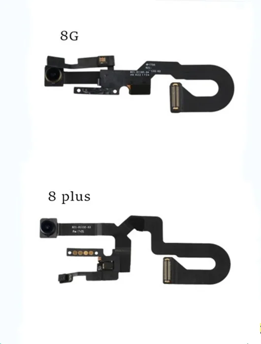 

10Pcs Small Front Facing Camera Flex Cable With Light Proximity Sensor Microphone for IPhone X 8 7 Plus 8G 8P 7G 7P Repair Parts