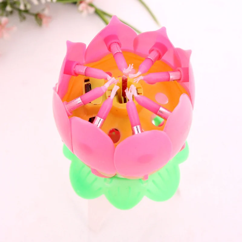 Children Happy Birthday Party Music Candle Romantic Lotus Flower Lights With Musical Automatically Open For Kids Gifts P7Ding
Children Happy Birthday Party Music Candle Romantic Lotus Flower Lights With Musical Automatically Open For Kids Gifts P7Ding