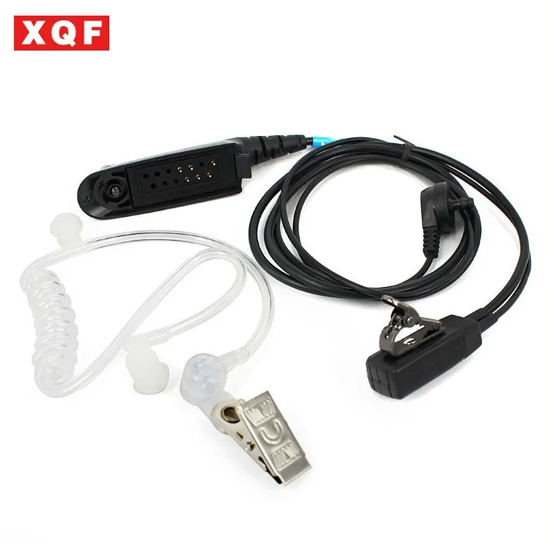 XQF Two way radio acoustic tube headset earpiece for Motorola gp328 gp338 ptx760 HT750 with mic PPT
XQF Two way radio acoustic tube headset earpiece for Motorola gp328 gp338 ptx760 HT750 with mic PPT