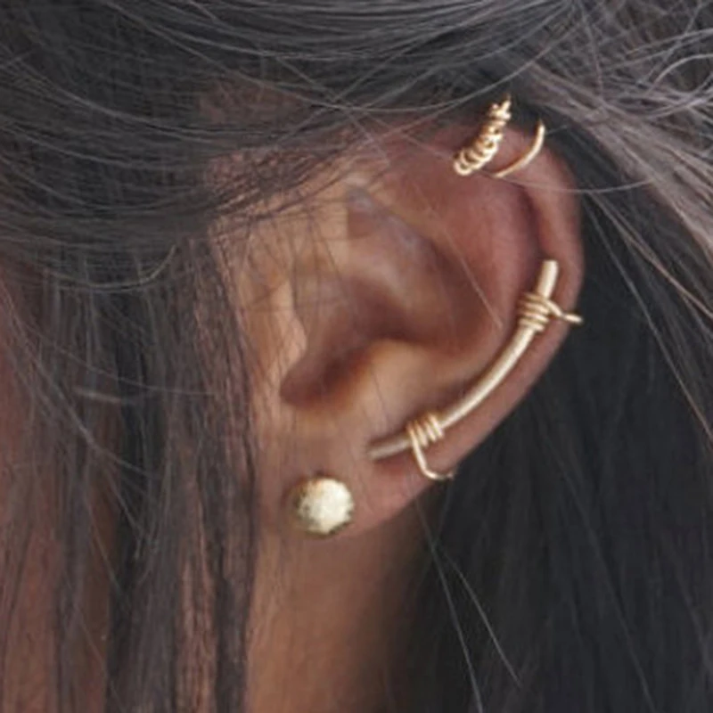 925 Silver Ear Cuff Handmade Earrings Gold Filled Jewelry Charm Clip Earrings Gold Brincos Boho Oorbellen Earrings For Women
925 Silver Ear Cuff Handmade Earrings Gold Filled Jewelry Charm Clip Earrings Gold Brincos Boho Oorbellen Earrings For Women