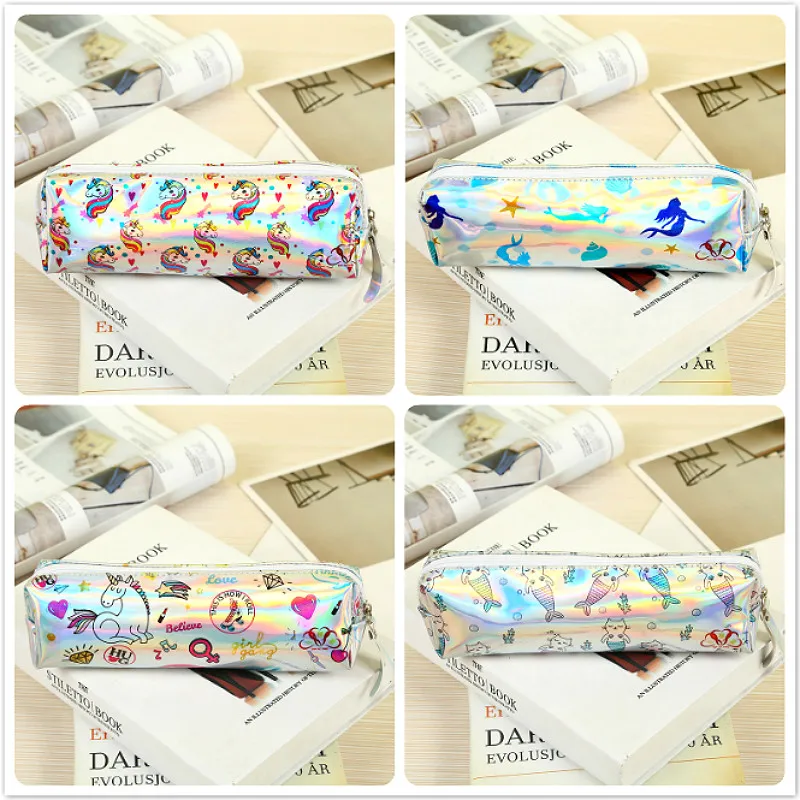 2021New Unicorn Pencil Case Transparent Mesh Office Student Pencil Cases Laser School Supplies Pen Box
2021New Unicorn Pencil Case Transparent Mesh Office Student Pencil Cases Laser School Supplies Pen Box
