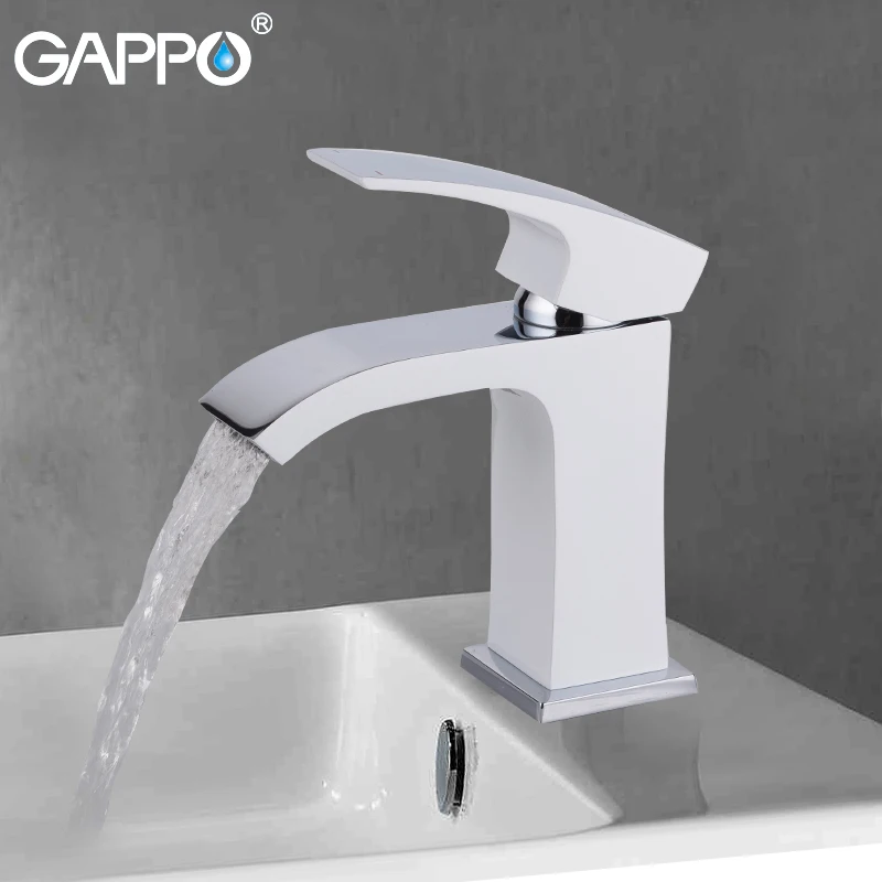 Белый смеситель для раковины GAPPO, латунный кран для умывальника, для ванной комнаты
Белый смеситель для раковины GAPPO, латунный кран для умывальника, для ванной комнаты