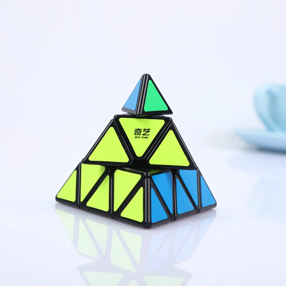 Black Version Speed Cube Puzzle Qiyi Qiming 3x3x3 Pyramid Professional Smoothly Twist Triangle Magic Cube Educational Toys
Black Version Speed Cube Puzzle Qiyi Qiming 3x3x3 Pyramid Professional Smoothly Twist Triangle Magic Cube Educational Toys