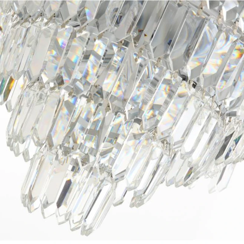 Luxury Modern LED crystal Pendant Lights classical large drop lighting loft villa hotel hall living room crystal Pendant Lights
