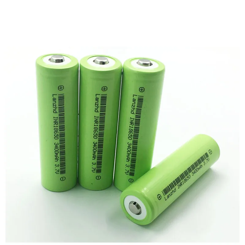 1-8pcs 18650 Battery with Pointed 18650 li ion 3400mah 30A Lithium 3.7v Rechargeable Batteries INR18650B For flashlight
1-8pcs 18650 Battery with Pointed 18650 li ion 3400mah 30A Lithium 3.7v Rechargeable Batteries INR18650B For flashlight