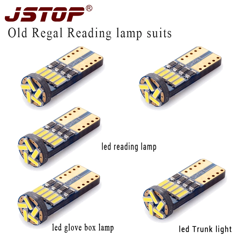 Светодиодные лампы для чтения JSTOP 5 шт./компл., old Regal, автомобильные лампы T10 w5w для багажника, canbus, внутреннее освещение 12 В переменного тока, ... 
Светодиодные лампы для чтения JSTOP 5 шт./компл., old Regal, автомобильные лампы T10 w5w для багажника, canbus, внутреннее освещение 12 В переменного тока, ...