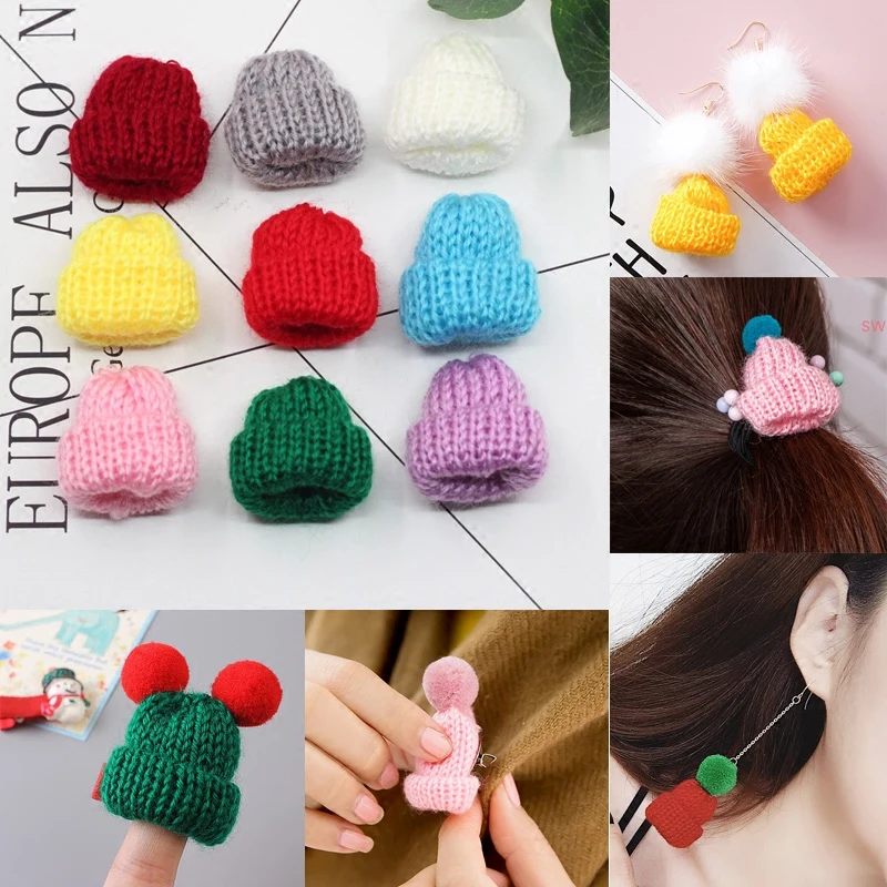 Selling 9 PCS Mini SHandmade Cute Woolen Yarn Hat for Women Clothingweet Knitting Wool Flower Candy for Kids Hair Accessories
Selling 9 PCS Mini SHandmade Cute Woolen Yarn Hat for Women Clothingweet Knitting Wool Flower Candy for Kids Hair Accessories
