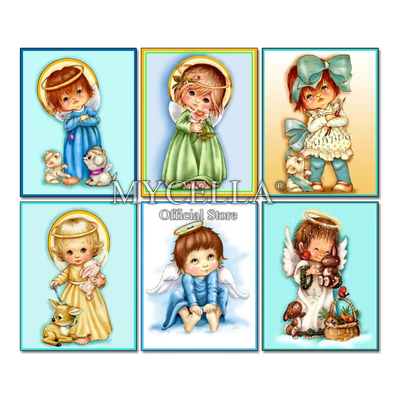 Needlework Diy Diamond Painting Cartoon Angel baby Cross Stitch Embroidery Full Square princess Full Rhinestone Mosaic Gift
Needlework Diy Diamond Painting Cartoon Angel baby Cross Stitch Embroidery Full Square princess Full Rhinestone Mosaic Gift