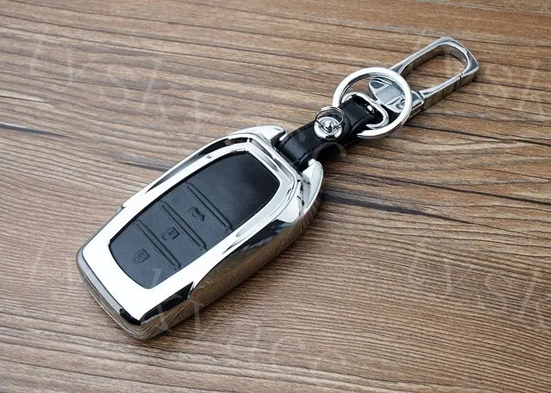 Key Chain Case Holder Box Bag Fob Ring Cover Fit For Toyota Corolla Camry Venza RAV4 Kluger Highlander Prado J150 Accessories | Автомобили