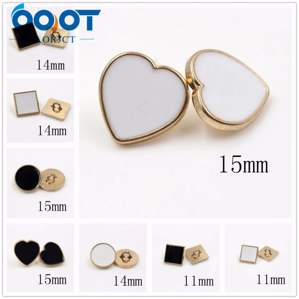 Высококачественные классические модные металлические пуговицы OOOT BAORJCT 177308 10