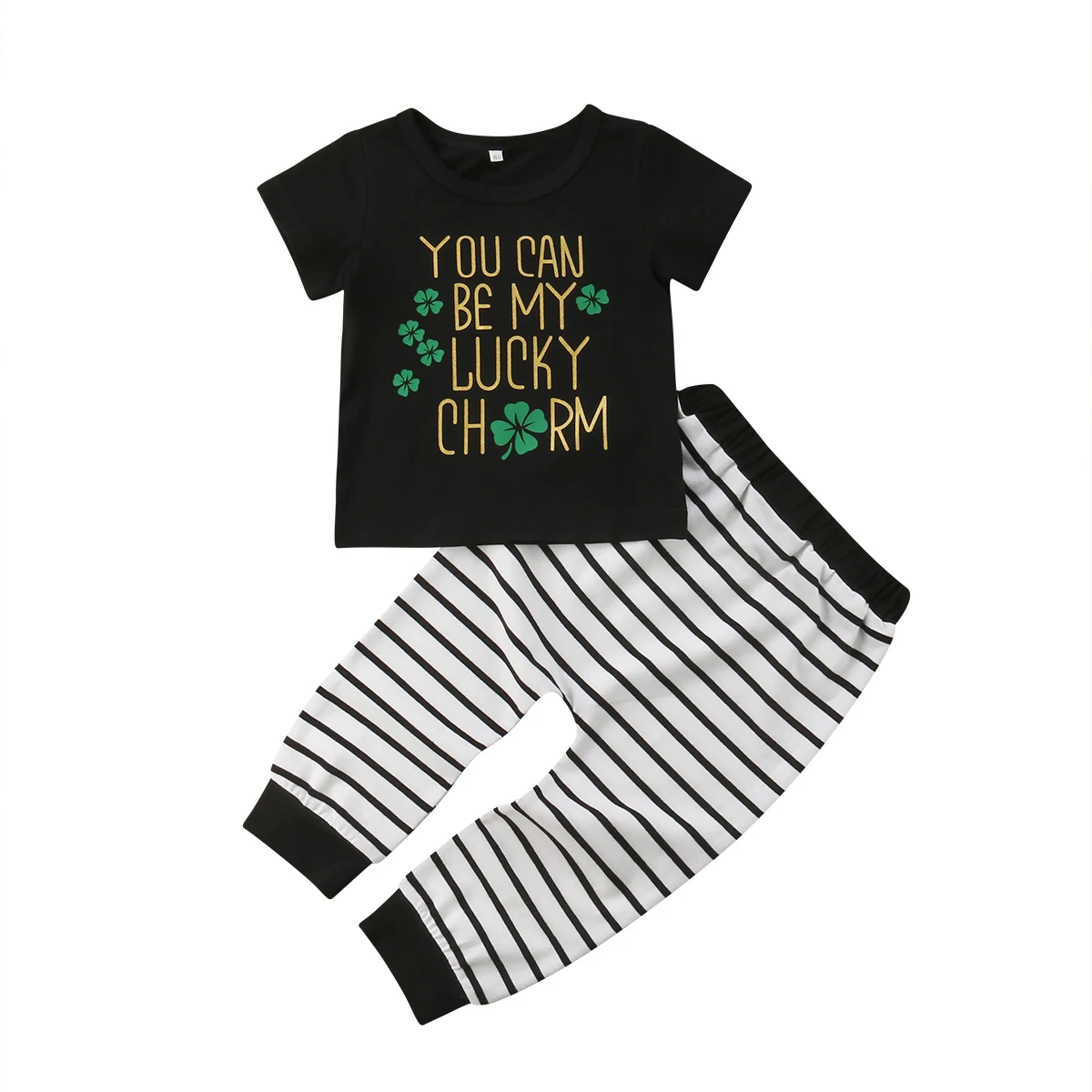 Toddler Baby Girl Boy Kid T-shirt Top Tee+Stripe Long Pants Trousers Clothes Set Size 0-24M
Toddler Baby Girl Boy Kid T-shirt Top Tee+Stripe Long Pants Trousers Clothes Set Size 0-24M