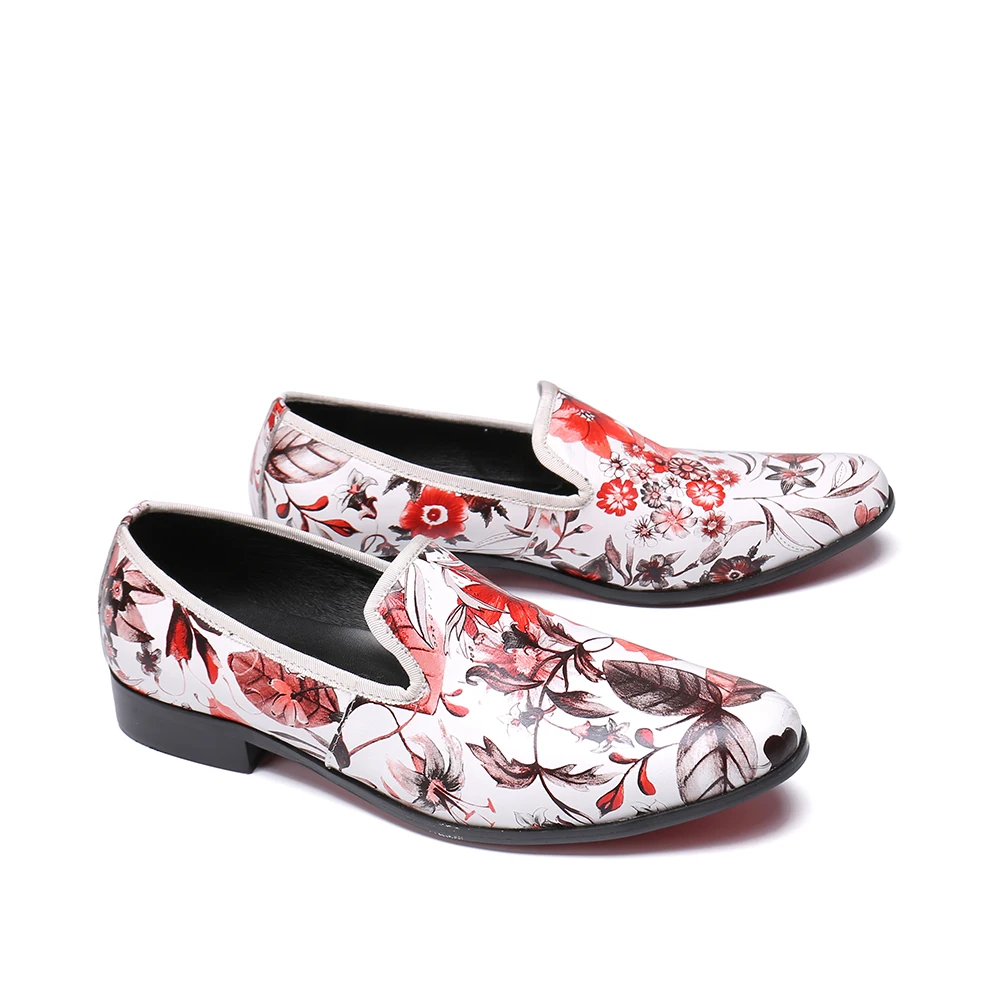 Christia Bella New Fashion Simplicity Men Loafers Printing Round Toe Real Leather Men Shoes Big Size Formal Slip on Party Shoes
Christia Bella New Fashion Simplicity Men Loafers Printing Round Toe Real Leather Men Shoes Big Size Formal Slip on Party Shoes