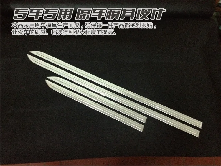 For 2013 2014 2015 2016 Puegeot 301 Stainless Steel Side Door Body Molding Trim Cover Door Scuff Strip Car Styling Accessories
For 2013 2014 2015 2016 Puegeot 301 Stainless Steel Side Door Body Molding Trim Cover Door Scuff Strip Car Styling Accessories
