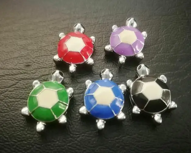100pcs/lot 8mm Mix Colors Turtle Slide Charm , Fit For 8mm DIY leather wristband bracelet necklace
100pcs/lot 8mm Mix Colors Turtle Slide Charm , Fit For 8mm DIY leather wristband bracelet necklace