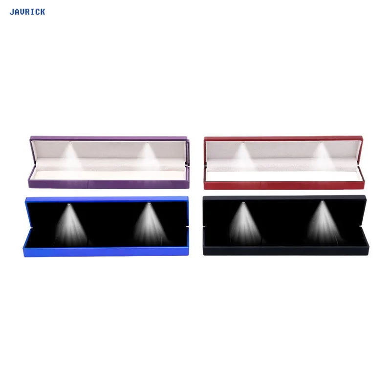 JAVRICK LED Velvet Long Boxes Necklace Padent Gift Box Wedding Jewelry Display Case Hot
JAVRICK LED Velvet Long Boxes Necklace Padent Gift Box Wedding Jewelry Display Case Hot