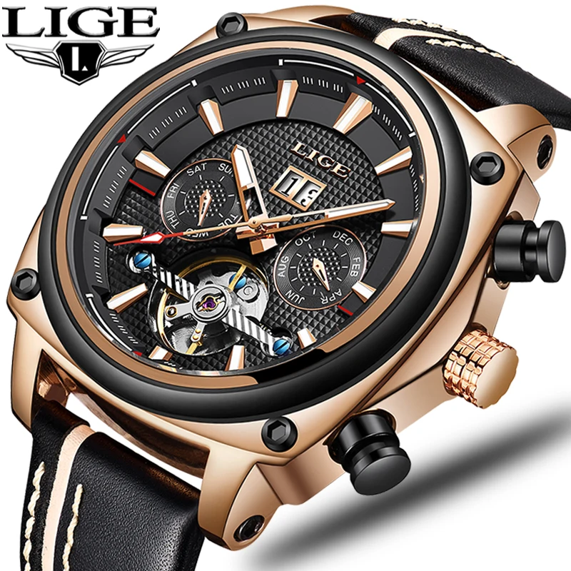 2019 New LIGE Mens Watches Top Brand Luxury High Quality Automatic Mechanical Sports Watch Men Tourbillon Watch Waterproof Clock
2019 New LIGE Mens Watches Top Brand Luxury High Quality Automatic Mechanical Sports Watch Men Tourbillon Watch Waterproof Clock