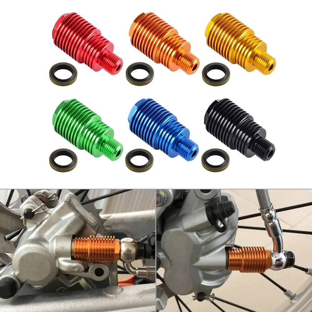 M10 CNC Rear Brake Caliper Cooler Screw Bolt 1.25 1.0 Thread For KTM Honda Kawasaki Suzuki Yamaha Aprilia Triumph
M10 CNC Rear Brake Caliper Cooler Screw Bolt 1.25 1.0 Thread For KTM Honda Kawasaki Suzuki Yamaha Aprilia Triumph