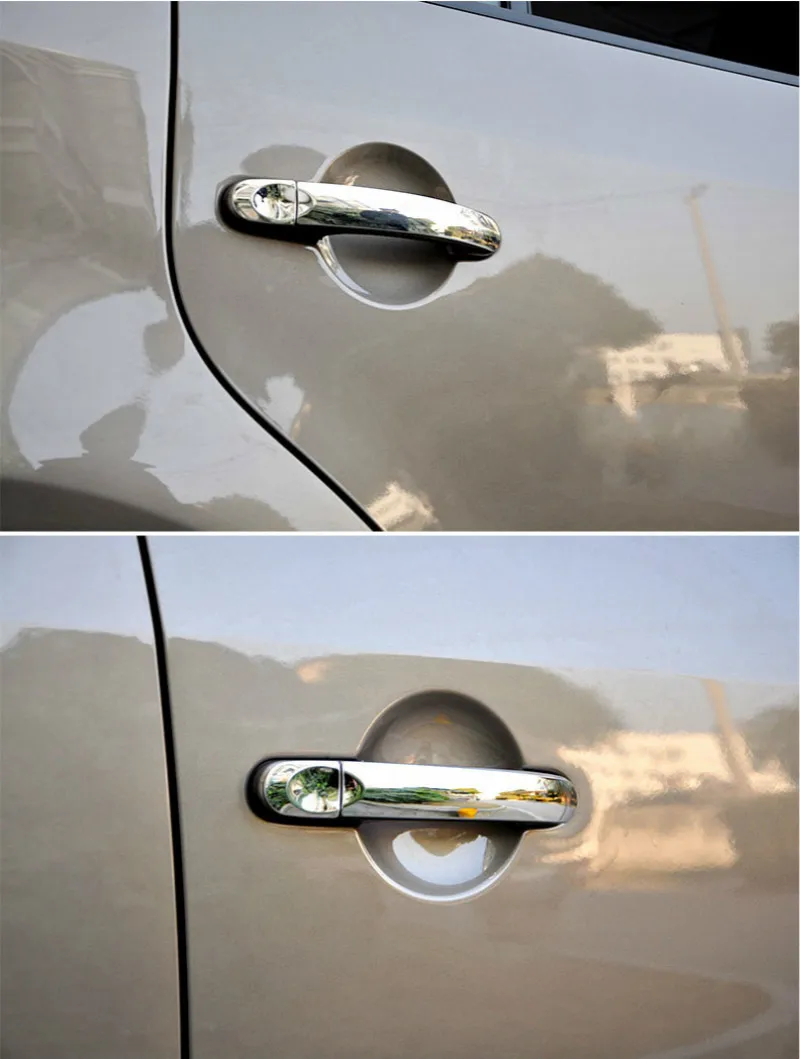 Хромированная крышка ручки двери Накладка для VW Multivan / Caravelle 2003 2004 2005 2006 2007 2008 2009 2010