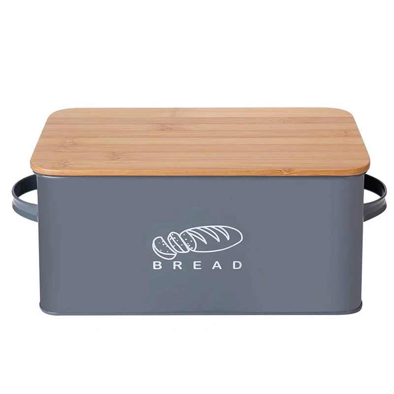 Storage Boxes Bread Bins With Bamboo Cutting Board Lid Metal Galvanized Snack Box Handles Design Kitchen Containers Home Decor
Storage Boxes Bread Bins With Bamboo Cutting Board Lid Metal Galvanized Snack Box Handles Design Kitchen Containers Home Decor