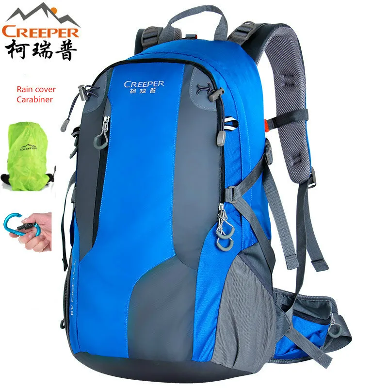 CREEPER outdoor mountaineering bag men and women 40L backpack high quality sports waterproof nylon backpack 50L
CREEPER outdoor mountaineering bag men and women 40L backpack high quality sports waterproof nylon backpack 50L