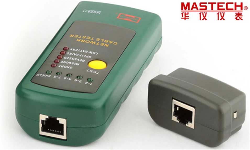 2017 New Mastech MS6811 Handheld Network Cable Tester Line Tracker UTP and STP wiring Test Meter
2017 New Mastech MS6811 Handheld Network Cable Tester Line Tracker UTP and STP wiring Test Meter