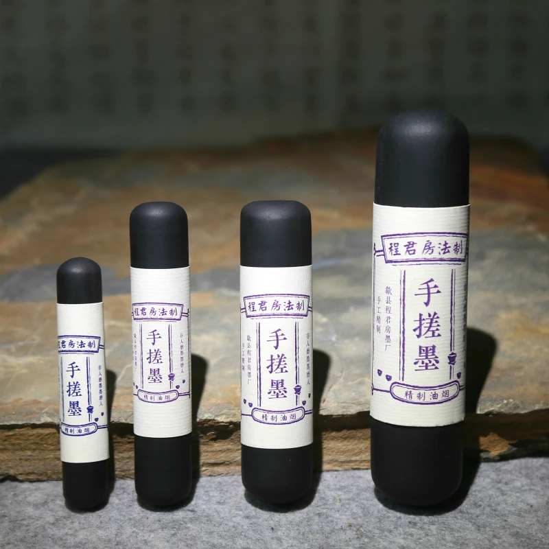 High Quality Pure Handmade Ink Stick Block Practical Study Treasure Traditional Chinese Painting Inker Calligraphy Oil Soot Ink
High Quality Pure Handmade Ink Stick Block Practical Study Treasure Traditional Chinese Painting Inker Calligraphy Oil Soot Ink