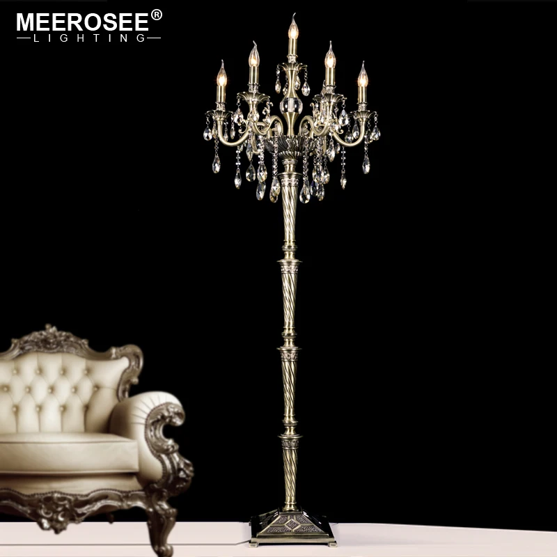 Vintage Crystal Floor Lamp Floor Stand Light Fixture Cristal Candelabra Standing Lamp High Quality Decoration Lighting
Vintage Crystal Floor Lamp Floor Stand Light Fixture Cristal Candelabra Standing Lamp High Quality Decoration Lighting