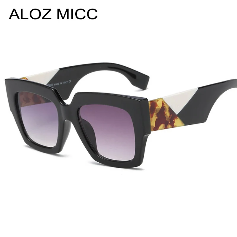 ALOZ MICC Square Sunglasses Women 2019 Brand Designer Retro Acetate Frame Sunglasses Men Black White Eyewear UV400 Q391
ALOZ MICC Square Sunglasses Women 2019 Brand Designer Retro Acetate Frame Sunglasses Men Black White Eyewear UV400 Q391