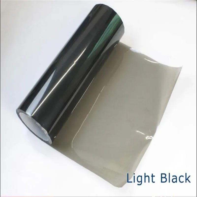 30x50 см Light Black фара оттенок задние противотуманная Винил Дым Фильм лист