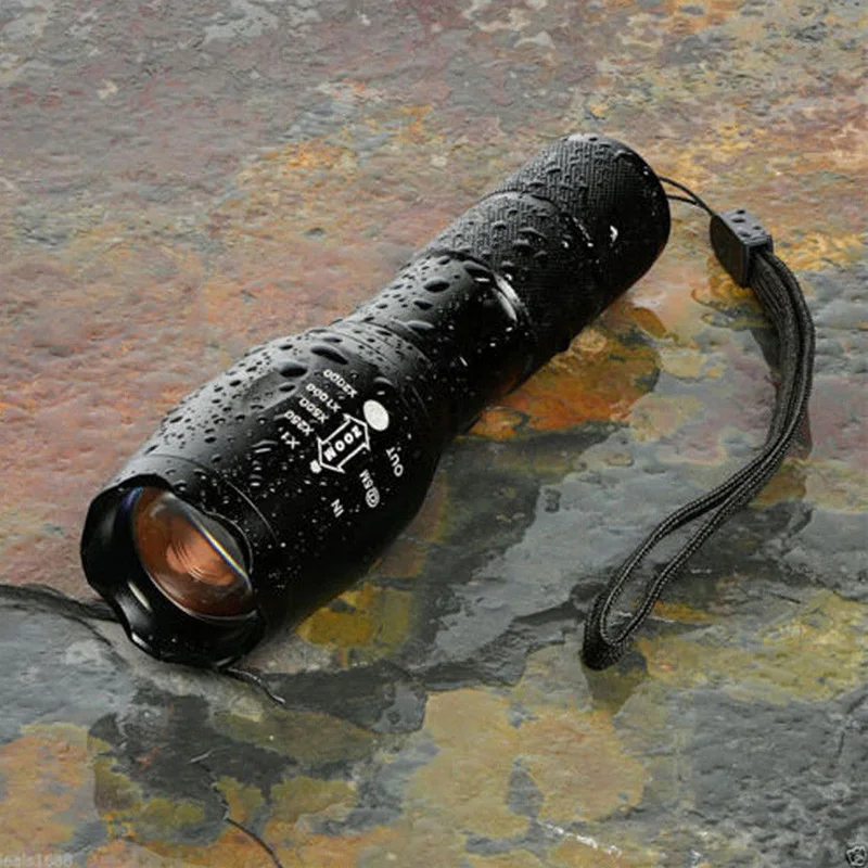 AIMIHUO Cree Xm-L T6 LED Flashlight Zoomable 5 Mode Torch Waterproof Lamp Lanterna For Rechargeable 18650 Battery | Освещение