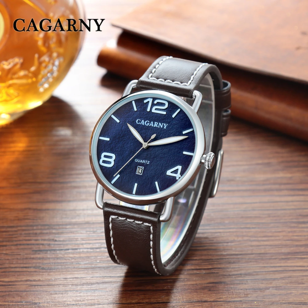 Mens Watches reloj hombre CAGARNY Brand Sports Watches Men's Quartz Date Clock Casual Leather Wrist Watch Relogio Masculino
Mens Watches reloj hombre CAGARNY Brand Sports Watches Men's Quartz Date Clock Casual Leather Wrist Watch Relogio Masculino