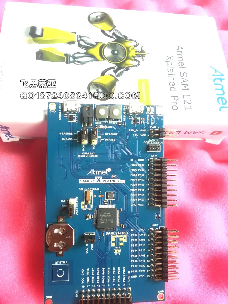 Для точечного ATSAML21-XPRO-B ATMEL развития отладочная плата SAML21 Xplained Eval Kit | Автомобили и