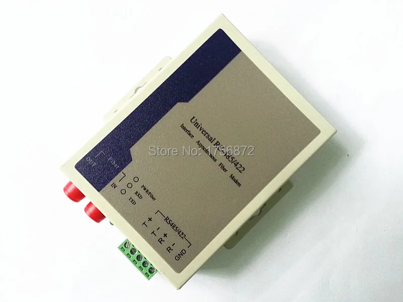 1 Pieces 2-way bidirectional RS485/422 fiber optic modem FC fiber port 20km fiber converterRS485/422 to ethernet fiber converter
1 Pieces 2-way bidirectional RS485/422 fiber optic modem FC fiber port 20km fiber converterRS485/422 to ethernet fiber converter