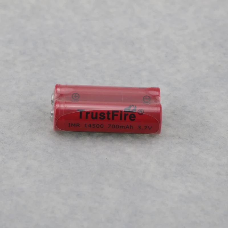 8pcs/lot TrustFire IMR 14500 700mAh 3.7V Rechargeable Lithium Battery Power Batteries Output 5A For E-cigarette Torch Point Head
8pcs/lot TrustFire IMR 14500 700mAh 3.7V Rechargeable Lithium Battery Power Batteries Output 5A For E-cigarette Torch Point Head