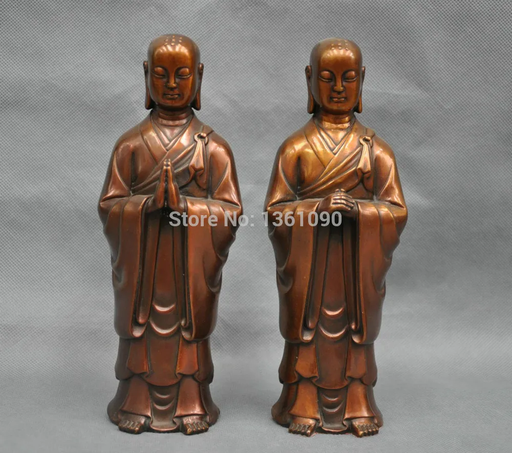 Xd 00482 9 ''китайские, из чистой бронзы A пара Monk Xuan Zang Guru бронзовая статуя
Xd 00482 9 ''китайские, из чистой бронзы A пара Monk Xuan Zang Guru бронзовая статуя